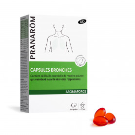 Capsules bronches aux Huiles Essentielles - 30 capsules | Inula