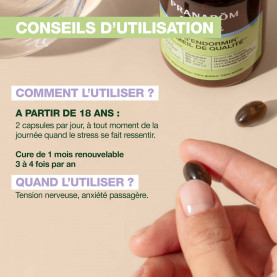 Complément alimentaire Relax - 60 capsules | Inula